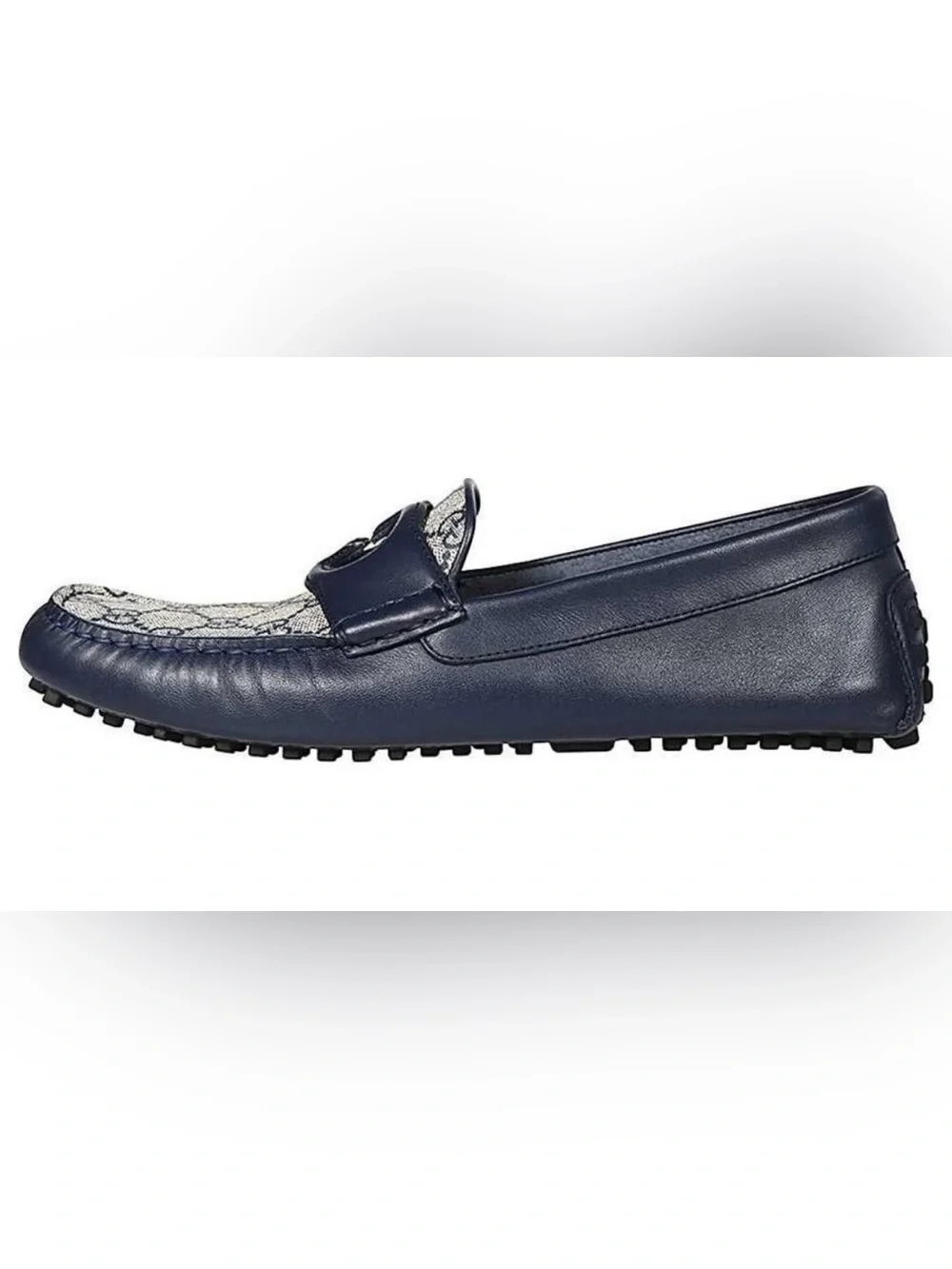 Gucci Interlocking G Logo Driving Loafer 730148
